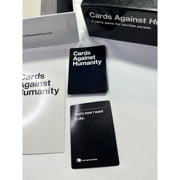 Cards Against Humanity  Main Game Complete with Manual Good Condition - Picture 8 of 9